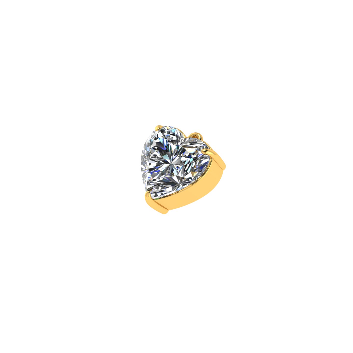 Heart Stone Charm